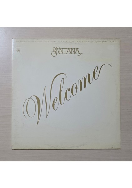 - Welcome - 1973 - Dönem Baskı Plak - Longplay - Lp