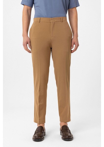 Camel Slim Fit Comfort Erkek Pantolon