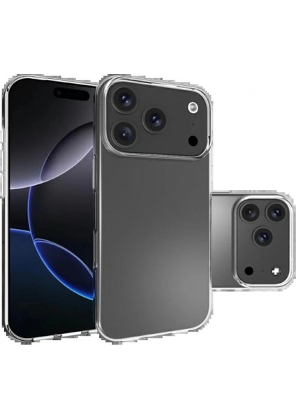 Apple iPhone 17 Pro Lüx Şeffaf Silikon - Şeffaf fiyatları