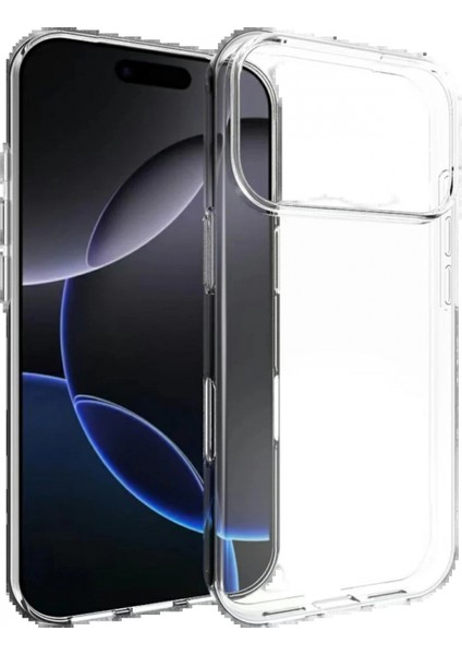 Apple iPhone 17 Pro Lüx Şeffaf Silikon - Şeffaf fırsatları