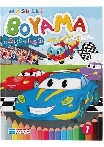 Taşıtlar Maskeli Boyama