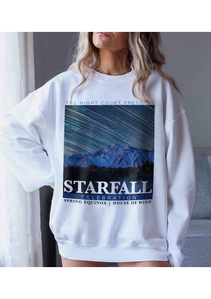 Premium Oversize Kesim Uzun Kollu Baskılı Sweatshirt