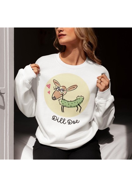 Premium Oversize Kesim Uzun Kollu Baskılı Sweatshirt