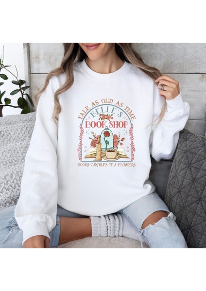 Premium Oversize Kesim Uzun Kollu Baskılı Sweatshirt