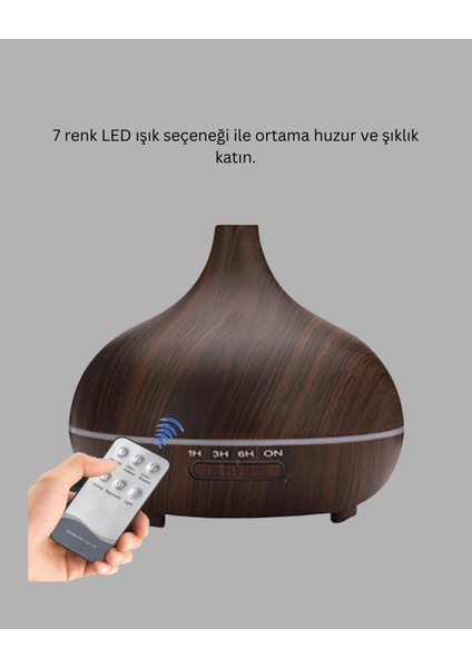 Sepetim LED Işıklı Sessiz Çalışan Soğuk Buhar Nemlendirici fiyatları