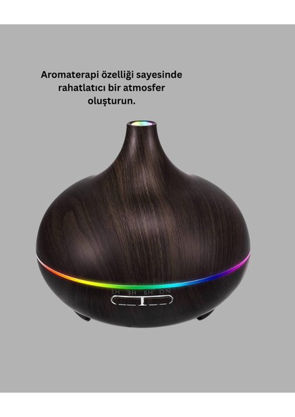 Sepetim LED Işıklı Sessiz Çalışan Soğuk Buhar Nemlendirici fırsatları