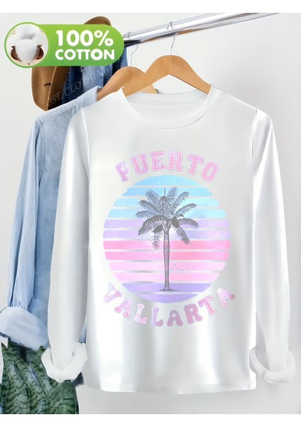 Premium Oversize Kesim Uzun Kollu Baskılı Sweatshirt