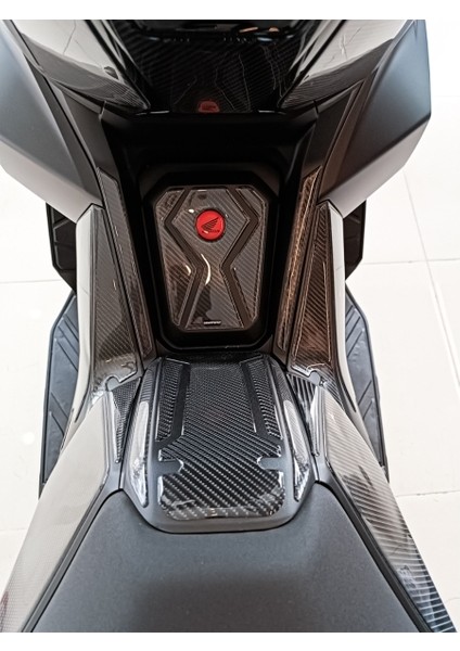HONDA - ADV350 2024 - 19 Parça Depo Ve Sele Altı Koruma 6D Karbon Tank Pad fırsatları