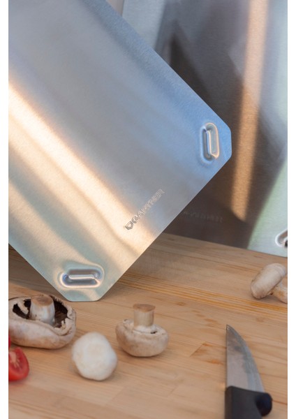 Gartner Kesme Tahtası - Paslanmaz Çelik - Küçük Boy - 26X34CM