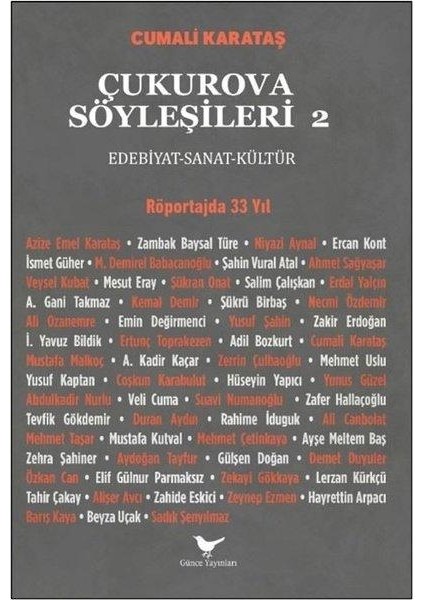 Çukurova Söyleşileri 2 Röportajda 33 Yıl