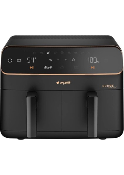 8.5l Yağsız Fritöz Siyah, Sağlıklı ve Pratik Mutfak Aleti