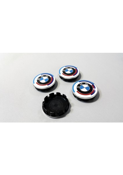 Bmw 5 Serisi E39 E60 F07 F10 50. Yıl Çelik Jant Göbek Seti 68 mm modelleri