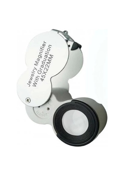 45X22 Ledli Para Algılama ve Mezuniyet Takı Değerleme Büyüteç