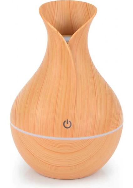 Vazo Modeli Hava Nemlendirici 200ML LED Işıklı