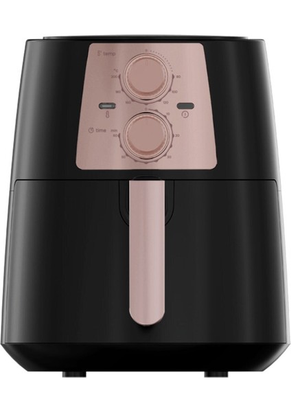 Pembe 5,5 Lt Hızlı Kızartıcı Çok Renkli Renkli Kapasiteli Kullanışlı
