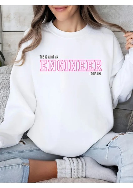 Premium Oversize Kesim Uzun Kollu Baskılı Sweatshirt