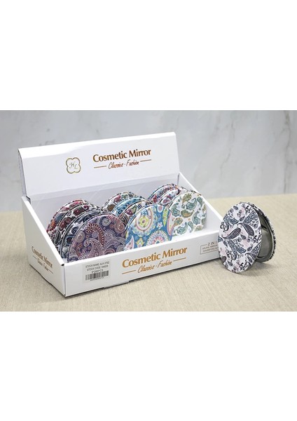 Taşlı El Aynası Oval Ince ALK3762