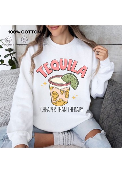 Premium Oversize Kesim Uzun Kollu Baskılı Sweatshirt