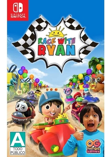 Race With Ryan (Nintendo Switch Oyun) Dijital Indirme Kodu