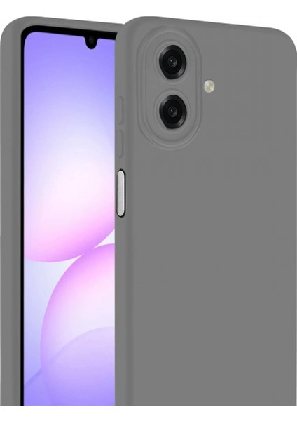 Samsung Galaxy A07 First Silikon - Gri