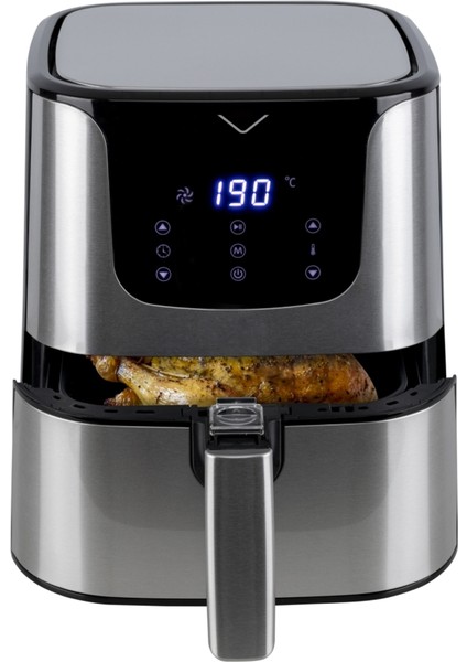 Gri Renkli Hafif ve Şık Kızartma Cihazı, Pratik ve Güvenli Kullanım fiyatları