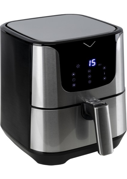 Gri Renkli Hafif ve Şık Kızartma Cihazı, Pratik ve Güvenli Kullanım modelleri