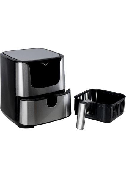 Gri Renkli Hafif ve Şık Kızartma Cihazı, Pratik ve Güvenli Kullanım indirimleri