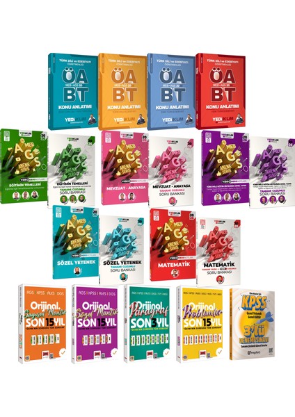 2026 Meb Ags Öabt Türk Dili ve Edebiyatı Konu Anlatımı-Ags Ders Notu-Soru Bankası-Çıkmış Sorular