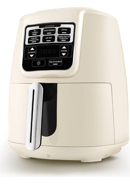 2'li Çok Fonksiyonlu Hava Pişirici, Hızlı ve Sağlıklı Yemek Hazırlama Cihazı