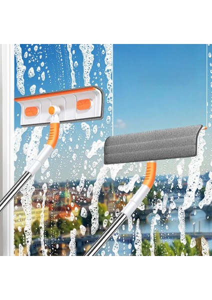 Ally Teleskopik Çift Taraflı Pratik Cam Silme FIRÇASI-(1903) - BRF15711-8835 indirimleri