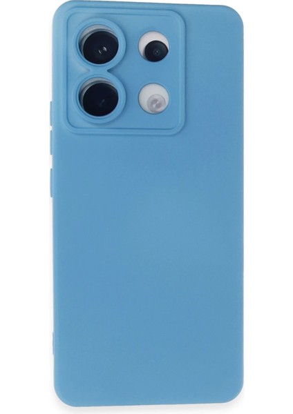 Xiaomi Redmi Note 13 Pro 5g Kılıf Nano Içi Kadife Silikon - Mavi - BRF13483-3072