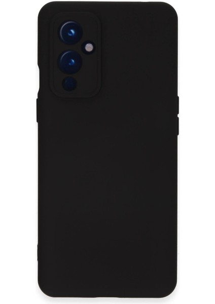 One Plus 9 Kılıf Nano Içi Kadife Silikon - Siyah - BRF17631-2597