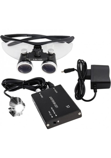 3.5x - 420 mm Diş Cerrahi Gözlük Lens Büyüteç Taşıma Çantalı fiyatları