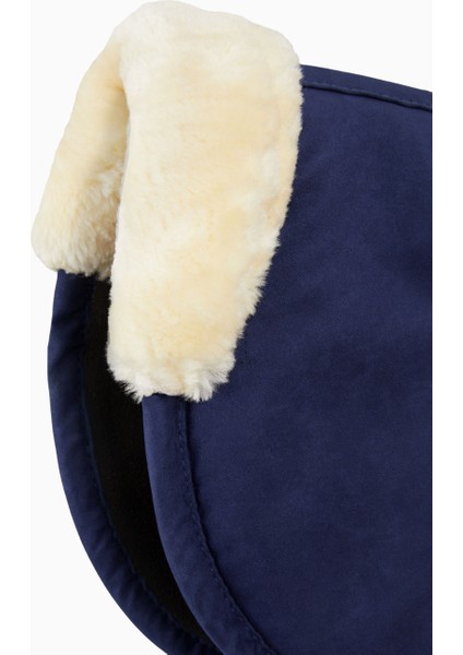 Sahte Kürklü Hafızalı Köpük At Eyeri Pedi, Polar Astar & Mikrofiber, Şok Emilimi fiyatları