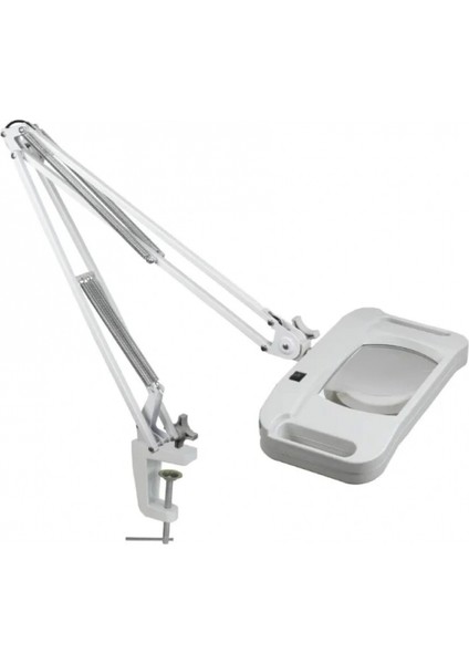 10X LED Akrobat Büyüteç 2X15W 170X113 mm 10 Diopter Mercek LT-86G