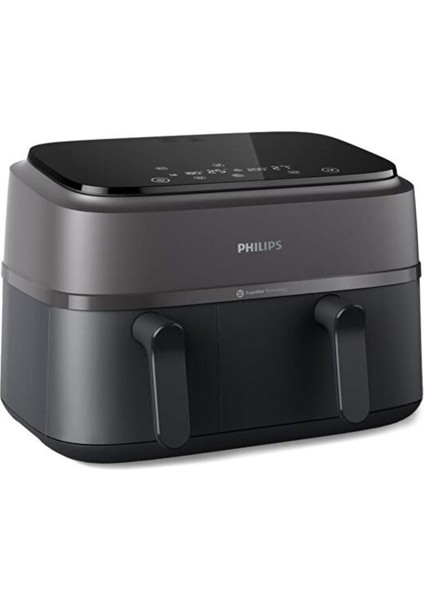 Çift Hazneli Fritöz, Beyaz, 9l, Güçlü ve Pratik Kullanım Için Ideal