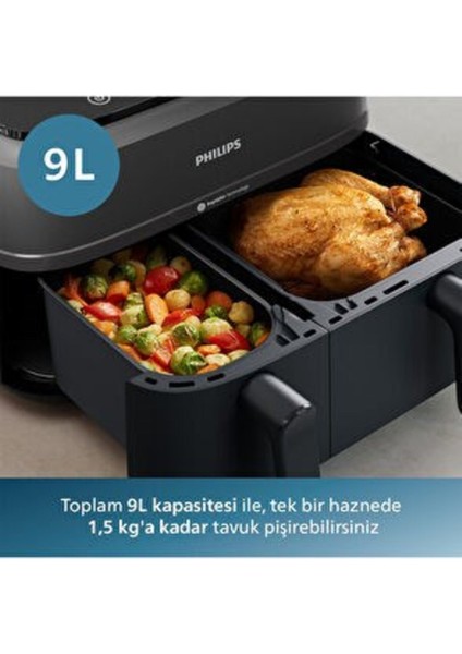 Çift Hazneli Fritöz, Beyaz, 9l, Güçlü ve Pratik Kullanım Için Ideal modelleri