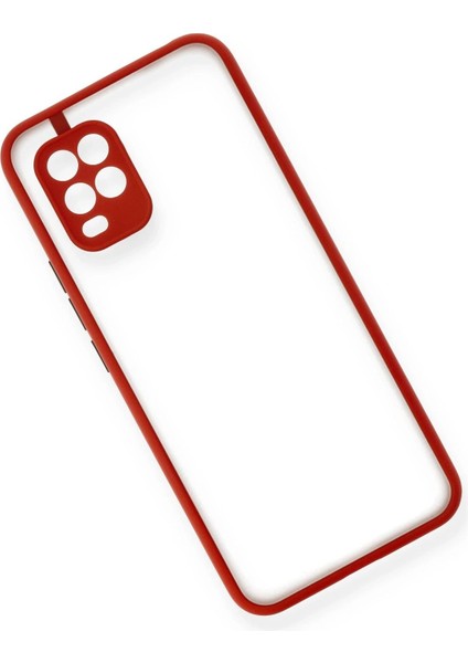Xiaomi Mi 10 Lite Kılıf Montreal Silikon Kapak - Kırmızı - BRF11161-4127 modelleri