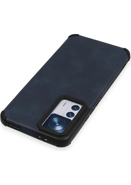 Xiaomi Mi 12T Kılıf Loop Deri Silikon - Lacivert - BRF15335-3472 modelleri