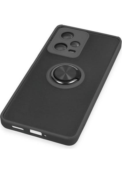 Xiaomi Redmi Note 12 5g Kılıf Montreal Yüzüklü Silikon Kapak - Siyah - BRF17934-4961 indirimleri