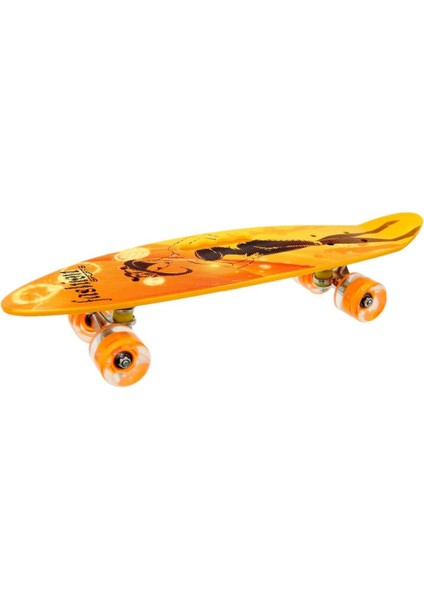 Nessiworld Desenli Orta Boy Işıklı Kaykay 60 cm modelleri
