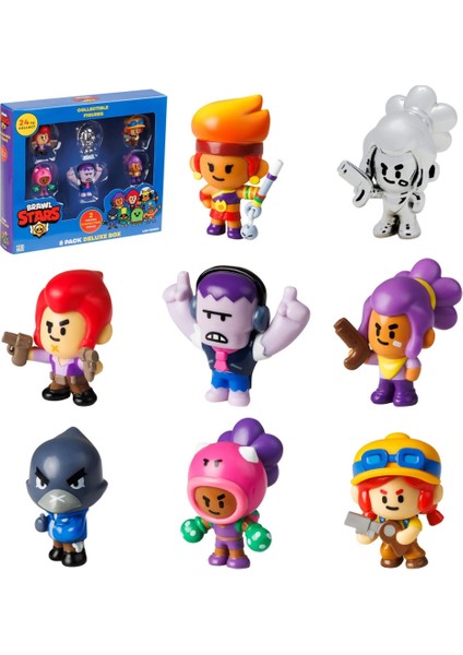 Nessiworld Brawl Stars 8'li Delüks Figür