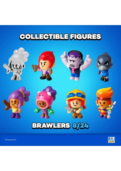 Nessiworld Brawl Stars 8'li Delüks Figür modelleri