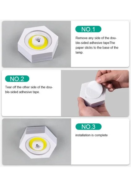 Uzaktan Kumandalı LED Işık Altı Gen [3&amp;apos;lü Set] (5263) modelleri