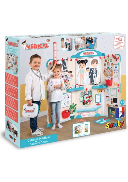 Nessiworld Smoby Aksesuarlı Doktor Oyun Seti 7600340208 indirimleri