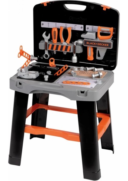 Nessiworld Smoby Black & Decker Oby B+D Bricolo Akıllı Çalışma Tezgahı
