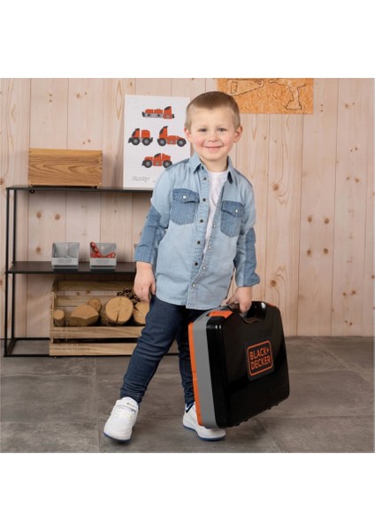 Nessiworld Smoby Black & Decker Oby B+D Bricolo Akıllı Çalışma Tezgahı modelleri