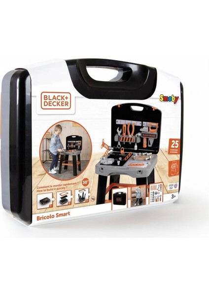 Nessiworld Smoby Black & Decker Oby B+D Bricolo Akıllı Çalışma Tezgahı indirimleri