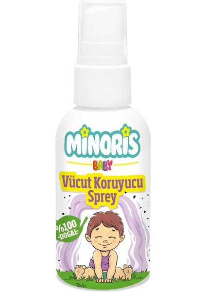 Nessiworld Minoris Baby Vücut Koruyucu Sprey 100 ml