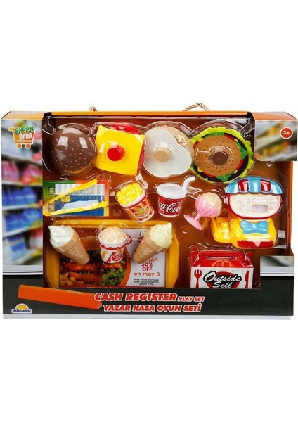 Nessiworld 2570 Mini Yazar Kasalı Alışveriş Seti -Sunman fiyatları
